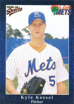 1998 Multi-Ad St. Lucie Mets #6 Kyle Kessel Front