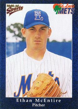1998 Multi-Ad St. Lucie Mets #25 Ethan McEntire Front
