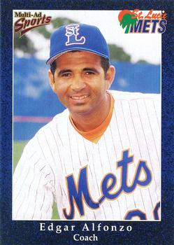 1998 Multi-Ad St. Lucie Mets #29 Edgar Alfonzo Front