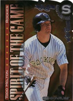 1998 Donruss - Press Proofs Silver #387 Todd Helton Front