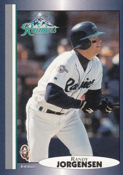 1998 Blueline Q-Cards Tacoma Rainiers #17 Randy Jorgensen Front