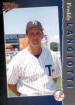 1998 Multi-Ad Tampa Yankees #3 Freddy Langiotti Front
