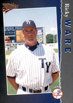 1998 Multi-Ad Tampa Yankees #4 Ricky Ware Front
