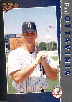 1998 Multi-Ad Tampa Yankees #22 Paul Ottavinia Front