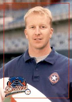 1998 Tulsa Drillers Texas League Champions #17 Mike Quinn Front