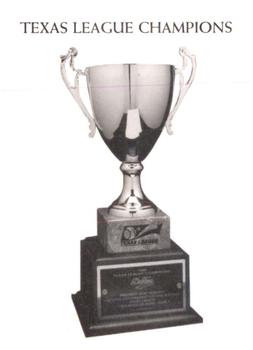 1998 Tulsa Drillers Texas League Champions #31 Texas League Champions Back