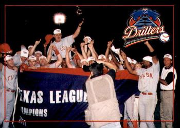 1998 Tulsa Drillers Texas League Champions #31 Texas League Champions Front