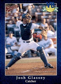 1998 Multi-Ad Vero Beach Dodgers #18 Josh Glassey Front
