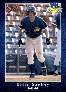 1998 Multi-Ad Vero Beach Dodgers #23 Brian Sankey Front