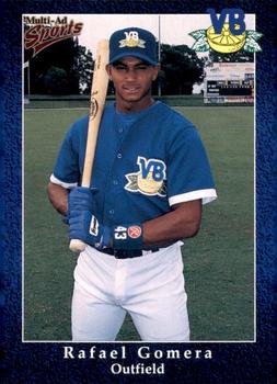 1998 Multi-Ad Vero Beach Dodgers #26 Rafael Gomera Front