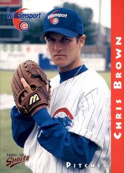 1998 Multi-Ad Williamsport Cubs #2 Chris Brown Front