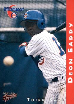 1998 Multi-Ad Williamsport Cubs #9 Deon Eaddy Front