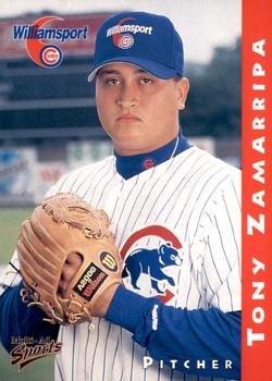 1998 Multi-Ad Williamsport Cubs #27 Tony Zamarripa Front