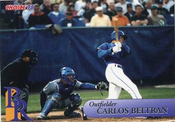 1998 Choice Wilmington Blue Rocks #NNO Carlos Beltran Front
