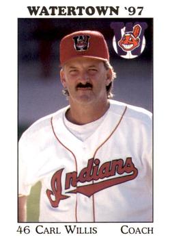 1997 Watertown Indians #NNO Carl Willis Front