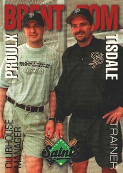 1997 St. Paul Saints #31 Tom Tisdale Front