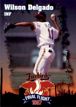 1997 Phoenix Firebirds #NNO Wilson Delgado Front