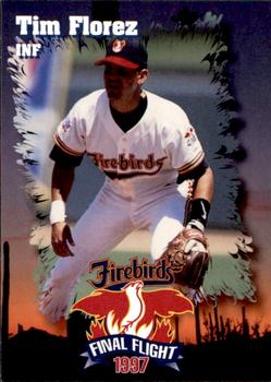 1997 Phoenix Firebirds #NNO Tim Florez Front