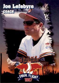 1997 Phoenix Firebirds #NNO Joe Lefebvre Front