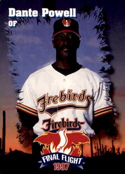 1997 Phoenix Firebirds #NNO Dante Powell Front