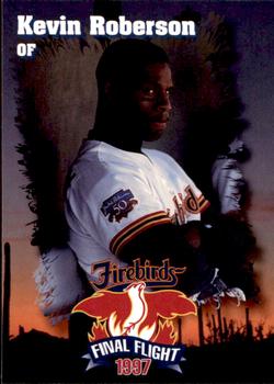 1997 Phoenix Firebirds #NNO Kevin Roberson Front