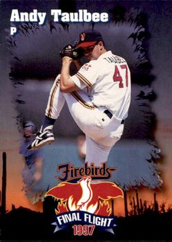 1997 Phoenix Firebirds #NNO Andy Taulbee Front