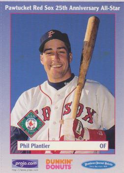 1997 Dunkin' Donuts Pawtucket Red Sox 25th Anniversary All-Stars #NNO Phil Plantier Front