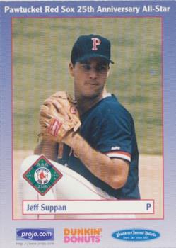 1997 Dunkin' Donuts Pawtucket Red Sox 25th Anniversary All-Stars #NNO Jeff Suppan Front