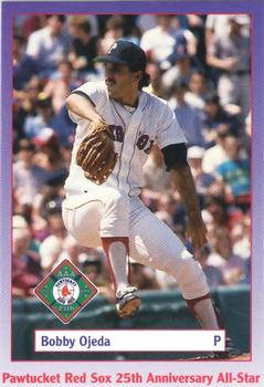 1997 Pawtucket Red Sox 25th Anniversary #NNO Bobby Ojeda Front