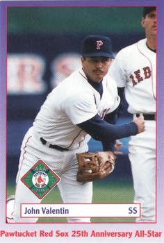 1997 Pawtucket Red Sox 25th Anniversary #NNO John Valentin Front
