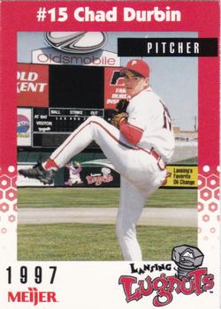 1997 Lansing Lugnuts #NNO Chad Durbin Front