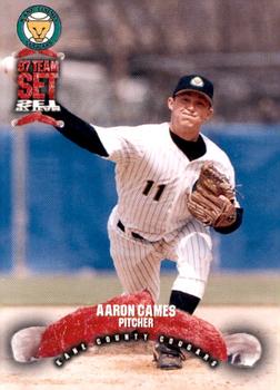 1997 Kane County Cougars #NNO Aaron Cames Front