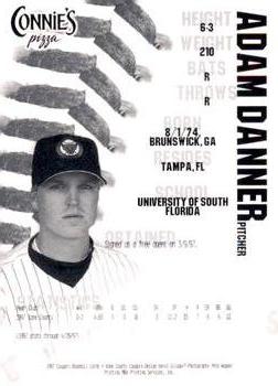 1997 Kane County Cougars #NNO Adam Danner Back
