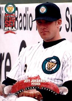 1997 Kane County Cougars #NNO Jeff Johannsen Front