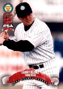 1997 Kane County Cougars #NNO Larry Kleinz Front