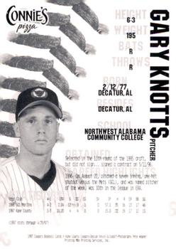 1997 Kane County Cougars #NNO Gary Knotts Back