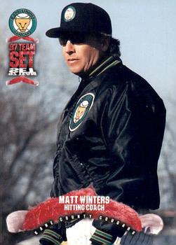 1997 Kane County Cougars #NNO Matt Winters Front