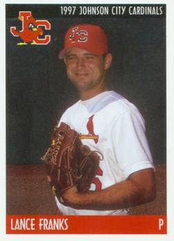 1997 Johnson City Cardinals #NNO Lance Franks Front
