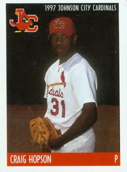 1997 Johnson City Cardinals #NNO Craig Hopson Front