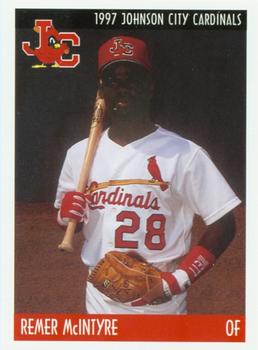 1997 Johnson City Cardinals #NNO Remer McIntyre Front