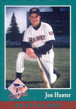 1997 Idaho Falls Braves #NNO Jon Hunter Front