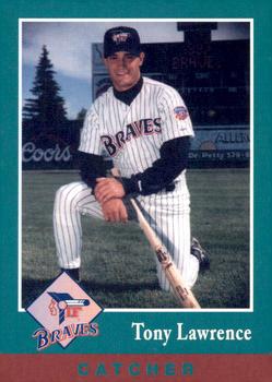 1997 Idaho Falls Braves #NNO Tony Lawrence Front