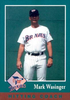 1997 Idaho Falls Braves #NNO Mark Wasinger Front