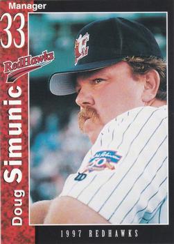 1997 Multi-Ad Fargo-Moorhead RedHawks #2 Doug Simunic Front
