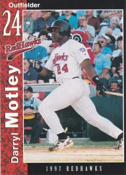 1997 Multi-Ad Fargo-Moorhead RedHawks #6 Darryl Motley Front