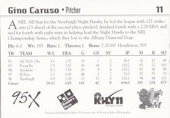 1997 Multi-Ad Fargo-Moorhead RedHawks #11 Gino Caruso Back