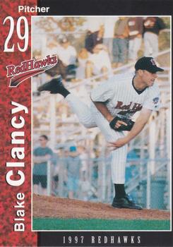 1997 Multi-Ad Fargo-Moorhead RedHawks #25 Blake Clancy Front