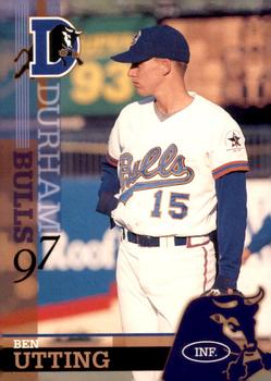 1997 Durham Bulls #25 Ben Utting Front