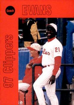 1997 Batavia Clippers #27 Stanley Evans Front