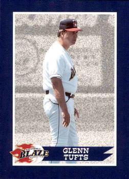 1997 Bakersfield Blaze (SGA) #26 Glenn Tufts Front